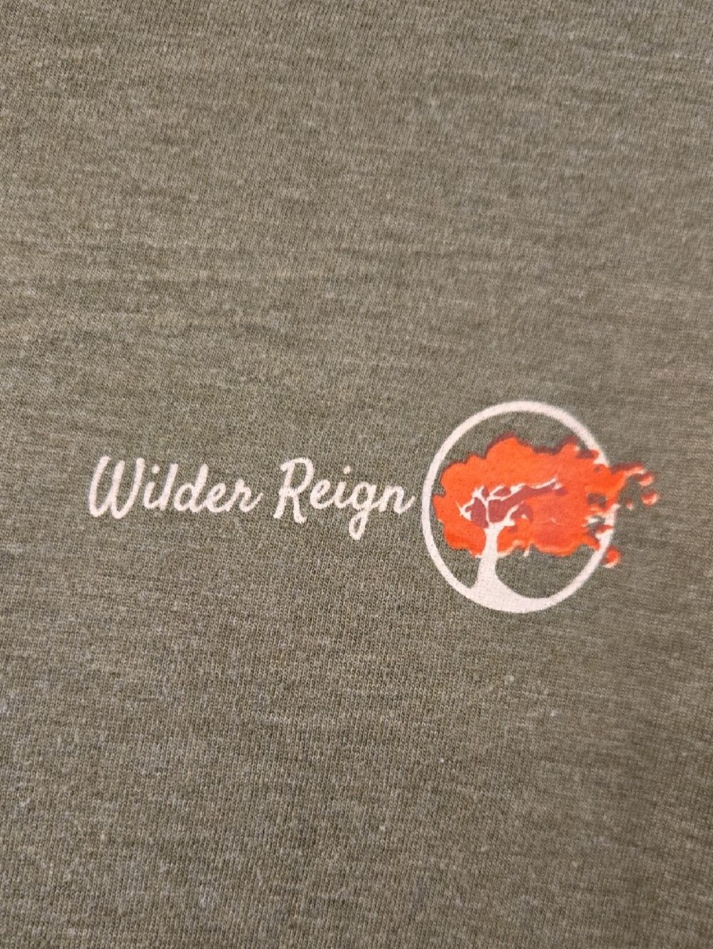 District Perfect Tri Sleeveless Hoodie Wilder Reign Green Melange Large - Picture 2 of 6